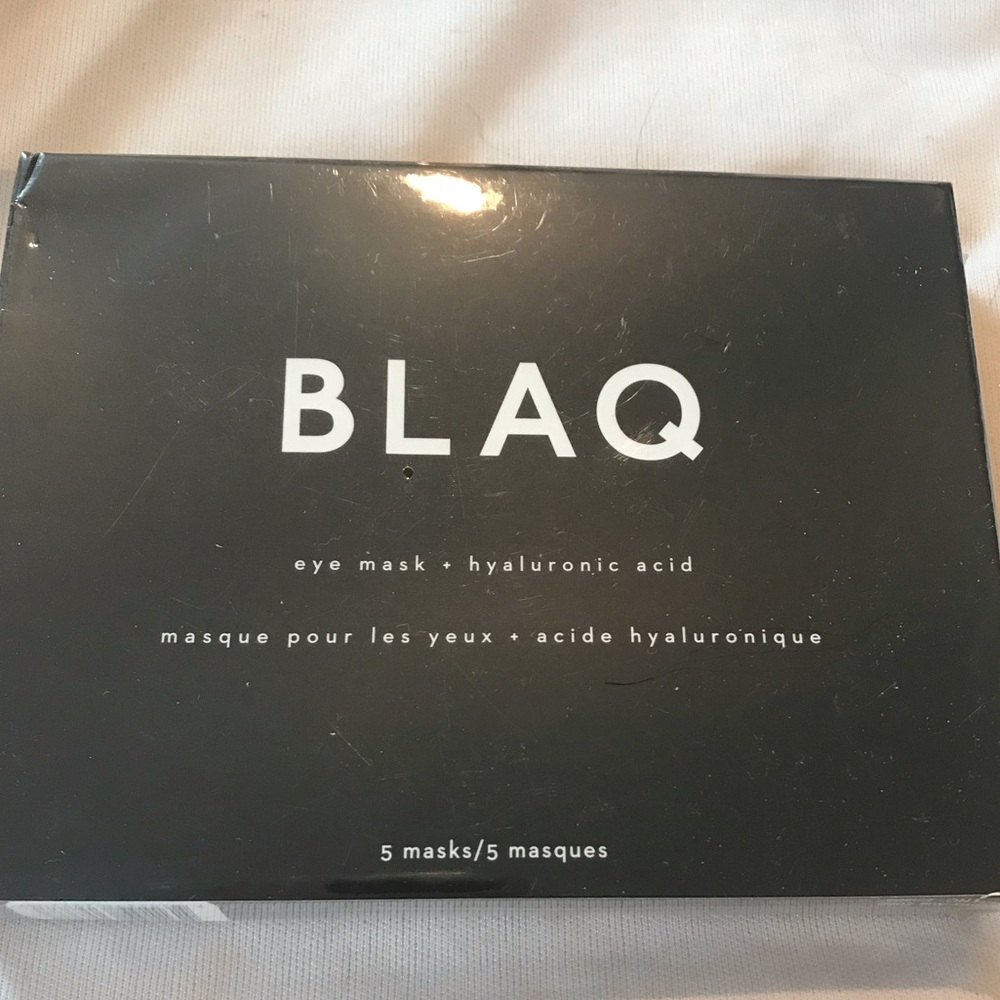 Brand New Blaq eye mask (5 masks)